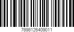 Código de barras (EAN, GTIN, SKU, ISBN): '7898126409011'