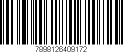 Código de barras (EAN, GTIN, SKU, ISBN): '7898126409172'