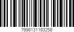 Código de barras (EAN, GTIN, SKU, ISBN): '7898131183258'