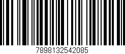 Código de barras (EAN, GTIN, SKU, ISBN): '7898132542085'