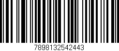Código de barras (EAN, GTIN, SKU, ISBN): '7898132542443'