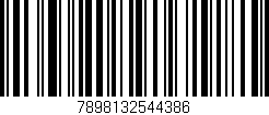 Código de barras (EAN, GTIN, SKU, ISBN): '7898132544386'