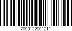 Código de barras (EAN, GTIN, SKU, ISBN): '7898132981211'