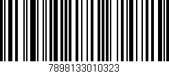 Código de barras (EAN, GTIN, SKU, ISBN): '7898133010323'