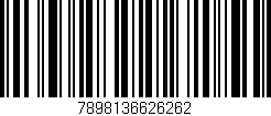 Código de barras (EAN, GTIN, SKU, ISBN): '7898136626262'
