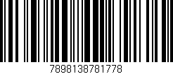 Código de barras (EAN, GTIN, SKU, ISBN): '7898138781778'