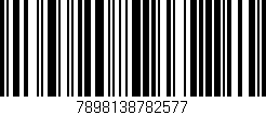 Código de barras (EAN, GTIN, SKU, ISBN): '7898138782577'