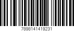 Código de barras (EAN, GTIN, SKU, ISBN): '7898141419231'