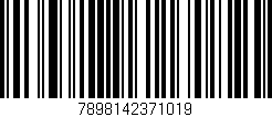 Código de barras (EAN, GTIN, SKU, ISBN): '7898142371019'