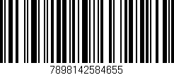 Código de barras (EAN, GTIN, SKU, ISBN): '7898142584655'
