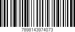 Código de barras (EAN, GTIN, SKU, ISBN): '7898143974073'