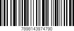 Código de barras (EAN, GTIN, SKU, ISBN): '7898143974790'