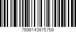 Código de barras (EAN, GTIN, SKU, ISBN): '7898143975759'