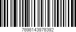 Código de barras (EAN, GTIN, SKU, ISBN): '7898143978392'