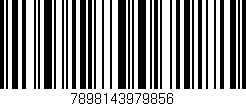 Código de barras (EAN, GTIN, SKU, ISBN): '7898143979856'