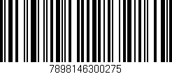 Código de barras (EAN, GTIN, SKU, ISBN): '7898146300275'