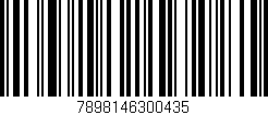 Código de barras (EAN, GTIN, SKU, ISBN): '7898146300435'