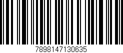Código de barras (EAN, GTIN, SKU, ISBN): '7898147130635'