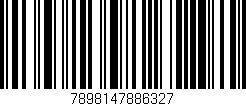 Código de barras (EAN, GTIN, SKU, ISBN): '7898147886327'