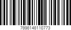 Código de barras (EAN, GTIN, SKU, ISBN): '7898148110773'