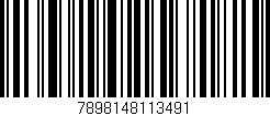 Código de barras (EAN, GTIN, SKU, ISBN): '7898148113491'