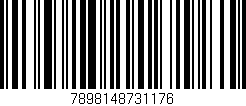 Código de barras (EAN, GTIN, SKU, ISBN): '7898148731176'