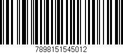 Código de barras (EAN, GTIN, SKU, ISBN): '7898151545012'