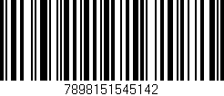 Código de barras (EAN, GTIN, SKU, ISBN): '7898151545142'