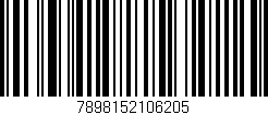 Código de barras (EAN, GTIN, SKU, ISBN): '7898152106205'