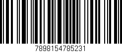 Código de barras (EAN, GTIN, SKU, ISBN): '7898154785231'