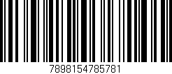 Código de barras (EAN, GTIN, SKU, ISBN): '7898154785781'
