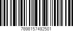 Código de barras (EAN, GTIN, SKU, ISBN): '7898157492501'