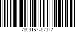 Código de barras (EAN, GTIN, SKU, ISBN): '7898157497377'