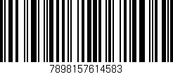 Código de barras (EAN, GTIN, SKU, ISBN): '7898157614583'