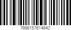 Código de barras (EAN, GTIN, SKU, ISBN): '7898157614842'