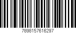 Código de barras (EAN, GTIN, SKU, ISBN): '7898157616297'