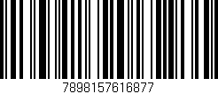 Código de barras (EAN, GTIN, SKU, ISBN): '7898157616877'