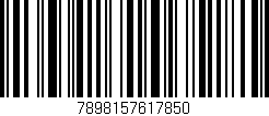 Código de barras (EAN, GTIN, SKU, ISBN): '7898157617850'