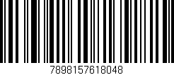 Código de barras (EAN, GTIN, SKU, ISBN): '7898157618048'