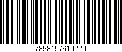Código de barras (EAN, GTIN, SKU, ISBN): '7898157619229'