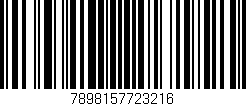 Código de barras (EAN, GTIN, SKU, ISBN): '7898157723216'
