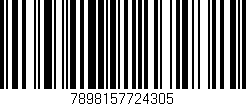Código de barras (EAN, GTIN, SKU, ISBN): '7898157724305'