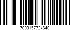 Código de barras (EAN, GTIN, SKU, ISBN): '7898157724640'