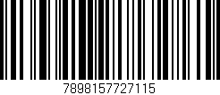 Código de barras (EAN, GTIN, SKU, ISBN): '7898157727115'