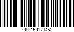 Código de barras (EAN, GTIN, SKU, ISBN): '7898158170453'