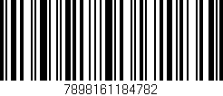 Código de barras (EAN, GTIN, SKU, ISBN): '7898161184782'