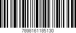 Código de barras (EAN, GTIN, SKU, ISBN): '7898161185130'