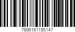 Código de barras (EAN, GTIN, SKU, ISBN): '7898161185147'