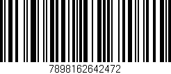 Código de barras (EAN, GTIN, SKU, ISBN): '7898162642472'
