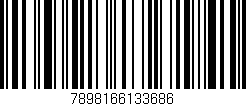 Código de barras (EAN, GTIN, SKU, ISBN): '7898166133686'